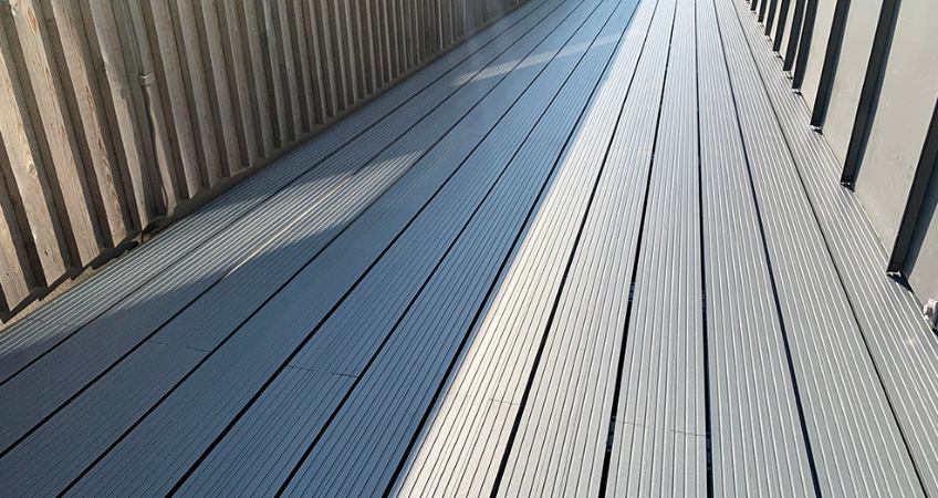 aluminum decking material to build the perfect deck